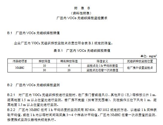 涂料、油墨及膠粘劑工業大氣污染物排放標準（GB 37824—2019）